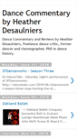 Mobile Screenshot of heatherdance.com