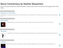 Tablet Screenshot of heatherdance.com